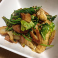 ゆかりんこ♡'s cooksnap of when they made 栄養満点♪あげとかぶの葉炒めたん★.