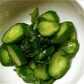 ma___111's cooksnap of when they made きゅうりと大葉のマリネ.