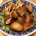 sackoo's cooksnap of when they made マヨレモン♥唐揚げ丼.