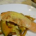 うみりん３'s cooksnap of when they made フライパンひとつでチーズのせ鮭の野菜蒸し.