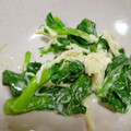 いいかげん減塩料理's cooksnap of when they made 水菜とホタテ缶で…わさびマヨネーズ和え.