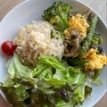 トミュー？'s cooksnap of when they made ベーコンとブロッコリーとしめじの玉子炒め.