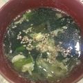 ラリー＆サラ's cooksnap of when they made ☆簡単にサッと作れる☆卵わかめスープ☆.