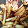 ぴぴぽぽぱ's cooksnap of when they made さつま芋の甘辛炒め.