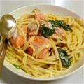 タムずごはん's cooksnap of when they made 簡単！鮭ほぐしでサーモンクリームパスタ♪.