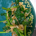 そうまママ☆'s cooksnap of when they made 簡単。ほうれん草の炒め物。.