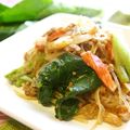 薄荷パン's cooksnap of when they made レンジで小松菜と春雨の麻婆風.