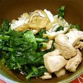 fukudoru's cooksnap of when they made 大根の葉と鶏肉の煮物.