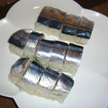 いのうえふらん's cooksnap of when they made 秋刀魚の棒寿司.