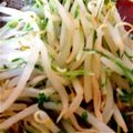 基本ニク's cooksnap of when they made もやしと水菜のナムルもどき.