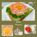KBBキッチン☆'s cooksnap of when they made 背徳の瞳　クリームチーズ明太子の目玉焼き.
