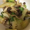 よーやん！'s cooksnap of when they made ✿セロリとしめじのキンピラ風.
