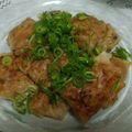 まかてぃん's cooksnap of when they made 簡単！巻くだけ春巻きの皮で餃子ハンバーグ.