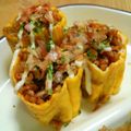 YuzuKizu's cooksnap of when they made ひとくち＊＊オムそば＊＊.
