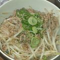 みかみか＾＾'s cooksnap of when they made ひき肉ともやしだけ丼♪.