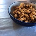 電子音3's cooksnap of when they made 福豆リメイク！給食の大豆味噌。.