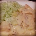 やまぷん's cooksnap of when they made チキンのマスタードクリーム煮*.