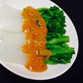めぐみるく58's cooksnap of when they made 菜の花と山うどのからし酢味噌和え.
