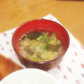 ma:9's cooksnap of when they made 白菜とかまぼこのお吸い物.