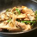 こひつじきっず's cooksnap of when they made 鶏むね肉やわらか！簡単カシューナッツ炒め.