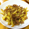 harupn's cooksnap of when they made 簡単！じゃがいもの麻婆風きんぴら♡.