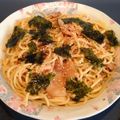 ホワイトチョコ☆'s cooksnap of when they made 混ぜるだけ！ツナキムチ納豆スパゲティ.