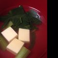 ＊コナペロリン＊'s cooksnap of when they made 小松菜と豆腐のすまし汁.