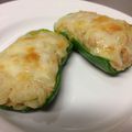 LEVEL3's cooksnap of when they made ピーマンカップのツナポテチーズ焼き.