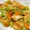 タマ姉's cooksnap of when they made 鶏胸肉のみそマヨ炒め.