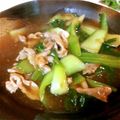 ゆーちゃん？'s cooksnap of when they made 豚肉とチンゲン菜のトロ～リ醤油炒め.