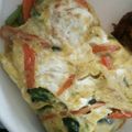 minaminho's cooksnap of when they made 野菜でかさ増し♥オムレツ.