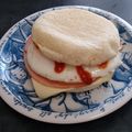 碧きりん's cooksnap of when they made 【ハムエッグマフィン】.
