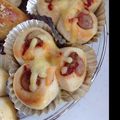TAMAヒメ's cooksnap of when they made HBヘルシー☆全粒粉入りウインナーパン.