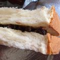 もこにゃん◎'s cooksnap of when they made 甘納豆マーガリンサンド.