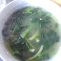 akixas's cooksnap of when they made 簡単！ほうれん草のコンソメとろとろ.