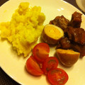れじん's cooksnap of when they made 酒のつまみに☆豚軟骨とゆで卵のさっぱり煮.