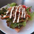 ひーゆーママ's cooksnap of when they made きんぴらリメイク★うちのきんぴらトースト.