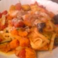ぐみるく's cooksnap of when they made かぼちゃのくりーみぃパスタ.