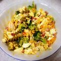 清水の小政's cooksnap of when they made 簡単☆エビとマカロニのサラダ.