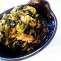 ジェイカ山's cooksnap of when they made 大根の葉とツナの甘辛炒め.