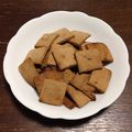 assari＊'s cooksnap of when they made 黒糖＆きなこのガリガリクッキー.