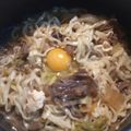 いちさちこ's cooksnap of when they made すき焼き鍋焼きうどん.