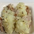 sayogon's cooksnap of when they made ポテトとウインナーの粒マスタードあえ.