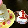 ユマメマナユ's cooksnap of when they made 1歳でも食べれるバースデーケーキ.
