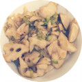 3o2u7's cooksnap of when they made 蓮根と長ネギのキンピラ.