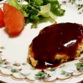 Anju77's cooksnap of when they made 肉なし豆腐ハンバーグ！.