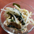 rioka515's cooksnap of when they made 《簡単♪小鉢》もやしとわかめツナマヨ和え.