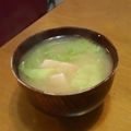 サーフブレイド's cooksnap of when they made えっ？お味噌汁にベーコン？！.