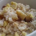 あちゅきんぐ's cooksnap of when they made 栗チャン入りご飯.
