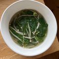 みるく茶's cooksnap of when they made モロヘイヤの味噌汁.